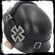 Lebka Iron Cross Biker Skull  