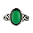 Keltský prsten chirurgická ocel Celtic Green Keltský prsten chirurgická ocel Celtic Green