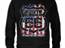 Motorkářské tričko dl. rukáv Route 66 America Sweatshirt  