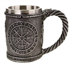 Půllitr korbel Viking kompass Vegvisir