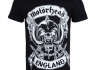 Pánské tričko MOTORHEAD - Crossed Swords England Crest  