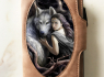 Dámská peněženka s vlkem Soul Bond WOW04  