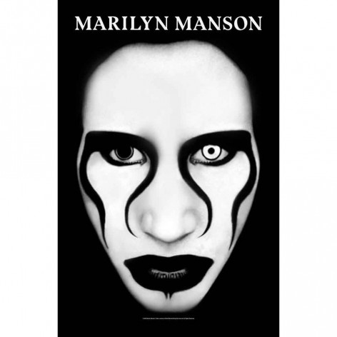 Vlajka Marilyn Manson - Defiant Face  