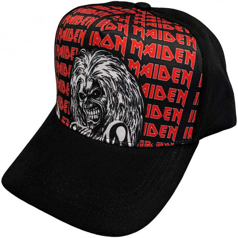 Kšiltovka/čepice Iron Maiden - Eddie Logo Repeat  