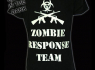 Dámské tričko Glow In The Dark Zombie Response  