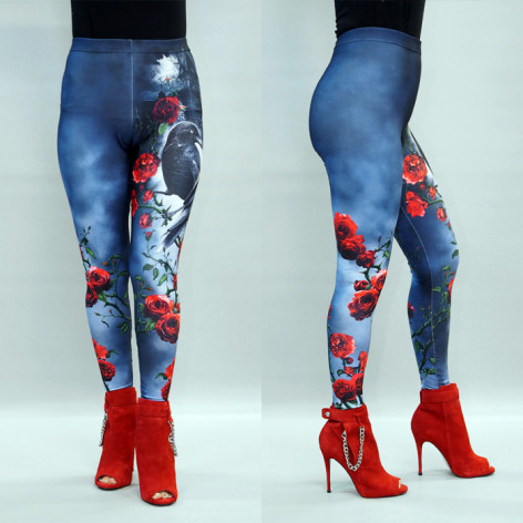 Legíny RAVENS AND ROSES - FAN-L15  