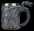 Půllitr korbel (400 ml) Celtic Large black dragon  