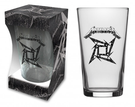 Sklenice na pivo Metallica Black Album 570ml  