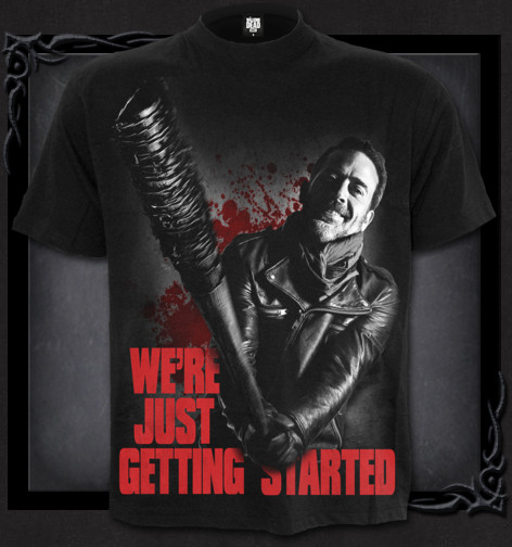 Tričko Spiral Živí Mrtví Walking Dead NEGAN - JUST GETTING STARTED FG009609  