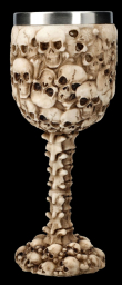 Kalich pohár Skull goblet  