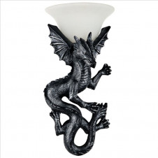 Nástěnná lampa s drakem Climbing Dragon - POŠKOZENÁ