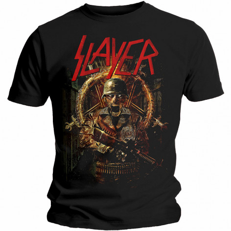 Metalové tričko Slayer - Hard Cover Comic Book - Black - ROCK OFF - SLAYTEE44MB  