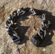 Náramek s lebkou nerezová ocel Hip Skull Black Náramek s lebkou nerezová ocel Hip Skull Black