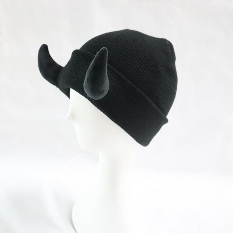 Čepice/Kulich DEVIL HORNED BLACK  