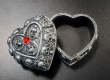 Krabička na cetky - šperkovnice SKULL HEART  