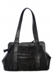 Kabelka s výšivkou MAPLESAGE BLACK Kabelka s výšivkou MAPLESAGE BLACK