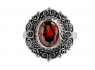 Prsten chirurgická ocel Red Ornament  