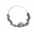 Náušnice chirurgická ocel Lebky - SKULLS  
