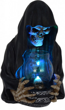 Lampa smrtka Grim reaper - POŠKOZENÁ