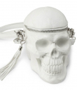 Kabelka taška KILLSTAR - Grave Digger Skull WHITE K-BAG-F-2938-WH  