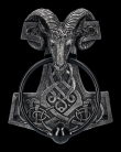 Klepadlo na dveře Vikingové - Thor´s hammer ram  