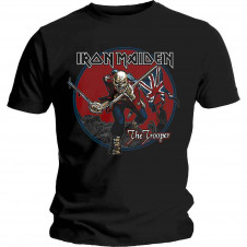 Metalové tričko Iron Maiden – Trooper Red Sky