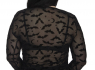 Dámský gothic TOP s netopýrem Black GROOVE  