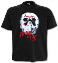 Tričko Spiral HORROR - JASON FRIDAY THE 13TH - WHITE MASK 