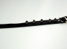 Kožený náramek stahovák s hroty jednořadý STX-WB119  