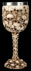 Kalich pohár Skull goblet  