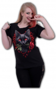 Dámské tričko SPIRAL KOČKA CAT'S LOVE FM178372   