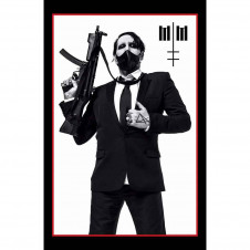 Vlajka Marilyn Manson - Machine Gun