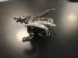 Soška drak Silver dragon  