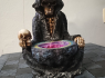 Lampa smrtka Grim reaper looks into a crystal (26cm)  