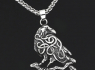 Přívěsek chirurgická ocel VIKING Celtic Knot Raven  