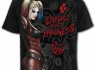 Unisex Tričko Spiral HORROR - HARLEY QUINN - EMBRACE MADNESS...