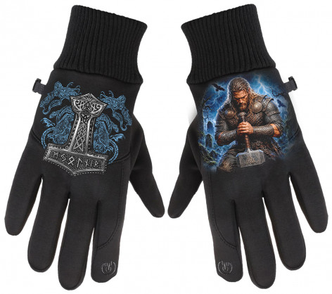 Rukavice VIKING - THOR´S HAMMER BLUE  