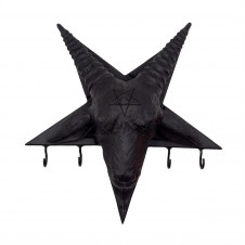 Věšák na klíče Baphomet - Satanic goat