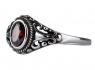 Prsten chirurgická ocel Ornament Red  