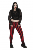 Dámský gothic TOP s netopýrem Black GROOVE  