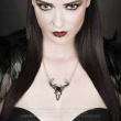 Přívěsek Alchemy Gothic - White Hart, Black Rose  
