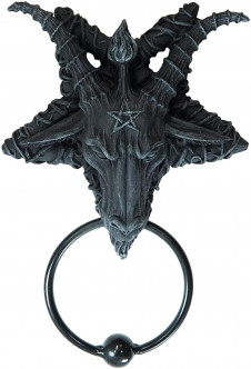 Klepadlo na dveře SATAN - BAPHOMET
