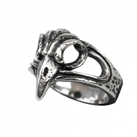 Prsten chirurgická ocel Bird skull  