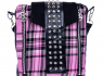 Kabelka BELLADONNA PINK CHECK  