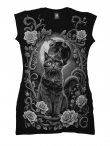 Tunika s kočkou GOTHIC CAT  