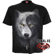 Tričko s vlkem Spiral WOLF CHI TR393600