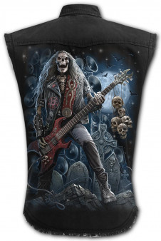 Košile bez rukávů/Vesta Spiral GRIM ROCKER XXXXL TR477882
