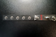 Obojek/choker s hroty RED EVIL EYE  