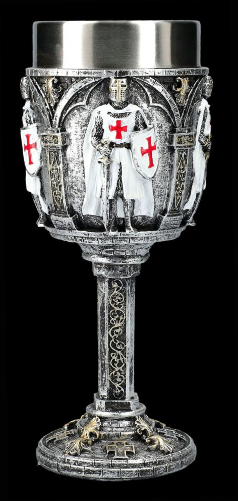 Kalich pohár Křižák White crusader  
