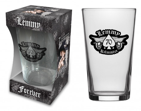 Sklenice na pivo MOTORHEAD LEMMY FOREVER 570ml  